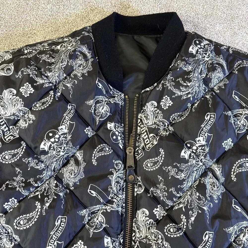 Vintage South Pole Reversible Bomber Jacket Full Zip 3X Streetwear